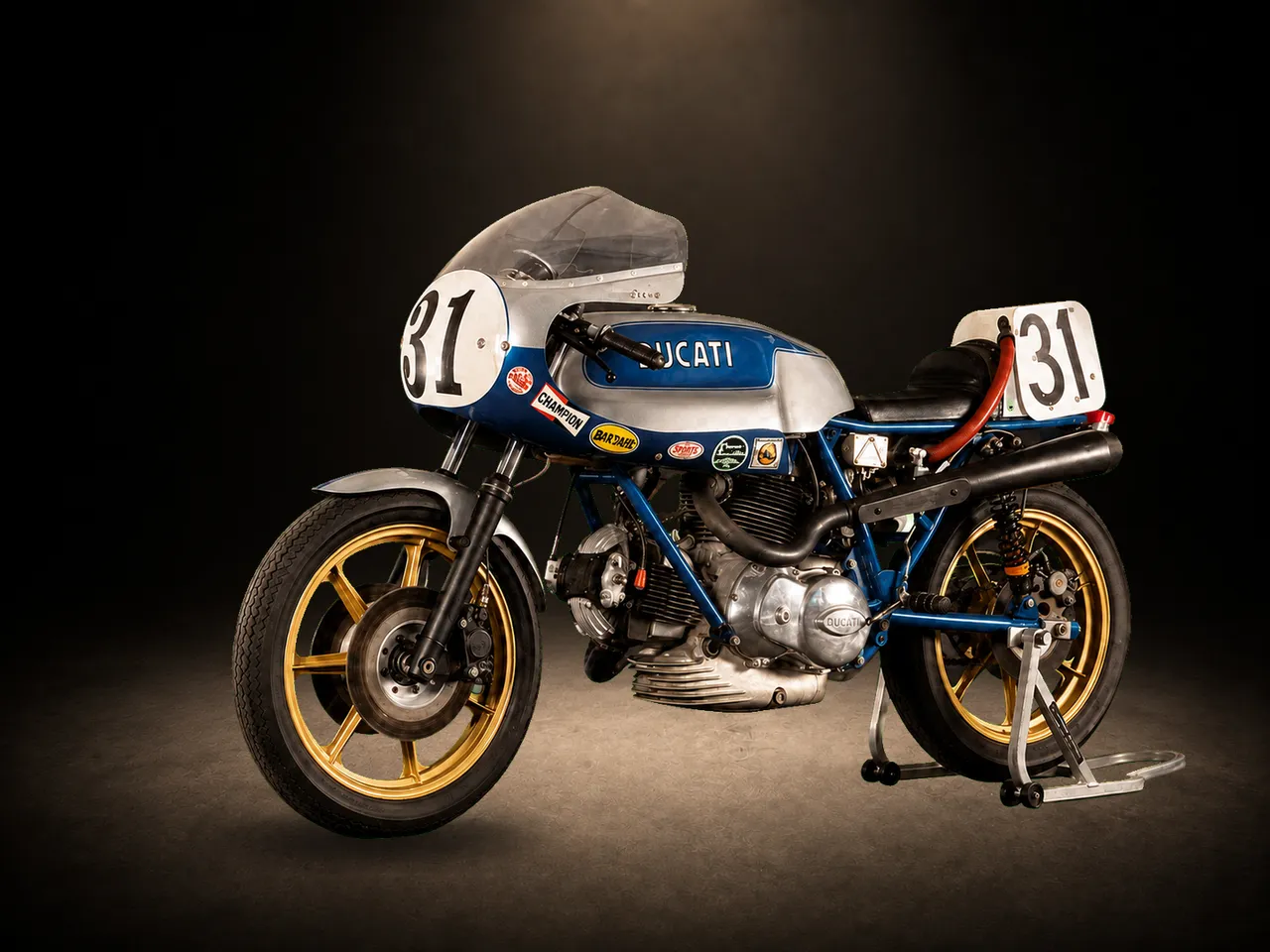 Old Blue, the Ducati 750SS that won Daytona in 1977